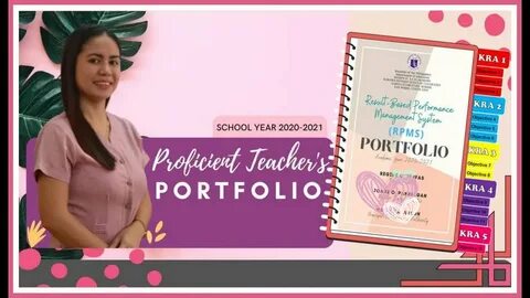My RPMS Portfolio with MOVs and Annotations for S.Y. 2020-20