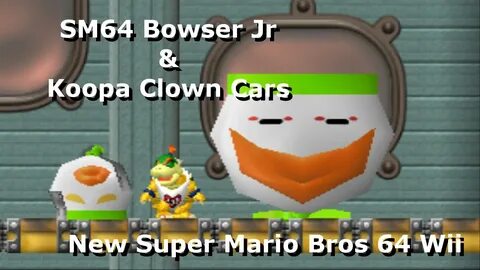 bowser jr plush with clown car OFF-67