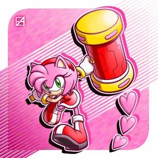 Super Hammer by EAMZE on deviantART Amy rose, Amy the hedgeh