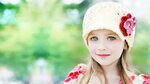 Cute Baby Girl With Winter Cap HD Cute Wallpaper/a Wallpaper