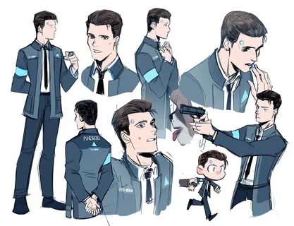 Connor (Detroit: Become Human), Fanart page 4 - Zerochan Ani