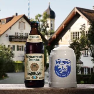 Пиво Ayinger Altbairisch Dunkel unfiltriert
