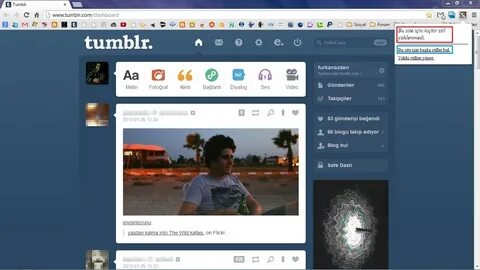 Tumblr Dashboard Teması Nasıl Değiştirilir? - Furkan Özden B