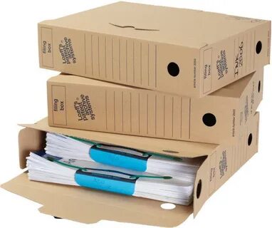 Коробки для хранения документов и бумаг