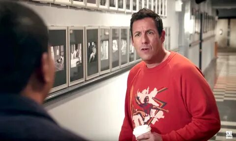 WATCH: Adam Sandler's Visit Back to SNL Gets a Little Scary 