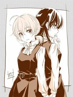 Yuu and Nanami Bloom Into You #animegirl #anime #manga #plus