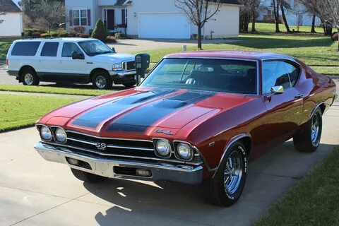 1969 Chevrolet Chevelle SS 454 Chevy hot street rat rod not 