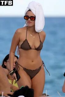 Luna Blaise Flaunts Her Sexy Bikini Body on the Beach in Mia