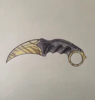 The best free Karambit drawing images. Download from 34 free