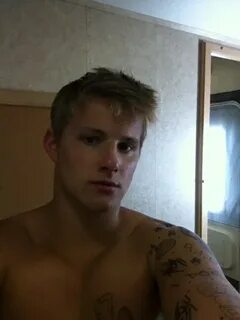 Alexander Ludwig photo - "Tatted up and ready for cliff jump