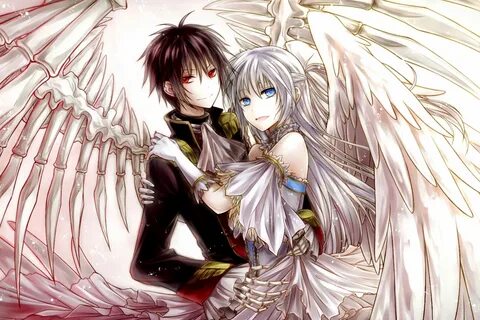 anime angel and demon love Anime angel, Anime galaxy, Angels