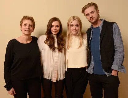 with Elizabeth Olsen for 'Very Good Girls' Portraits at Sundance ...
