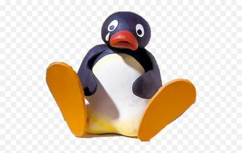 Crying Cry Sad Pingu Sticker - Pingu Sad Face Png,Pingu Png 