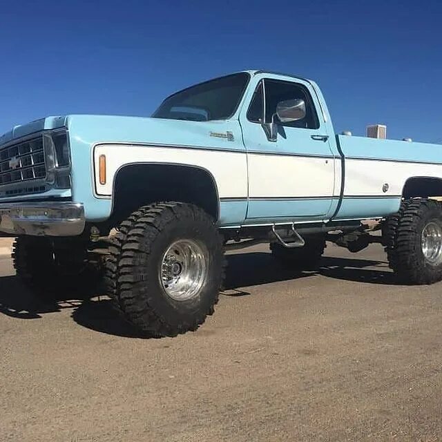 Square body Chevys and GMCs.