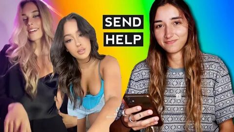 Reacting to ACTUALLY GOOD Lesbian Thirst Traps on Tik Tok 🏳 