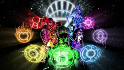 Lantern Corps wallpapers 1600x900 desktop backgrounds