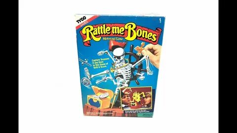 Vintage 1990 Rattle Me Bones Game Working! - YouTube