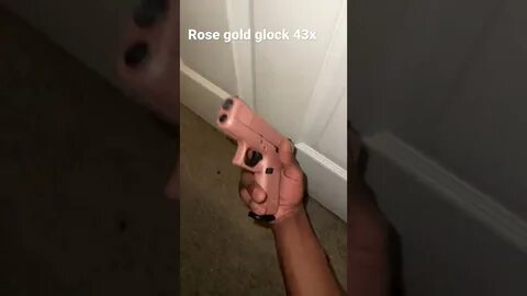 Rose gold glock 43x - YouTube