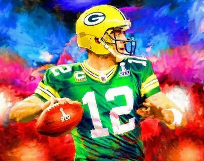 Aaron Rodgers Painting - Best Painting Collection