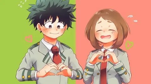 Deku x uraraka Boku no hero alta tension piter g yeferxd - Y