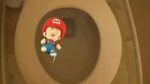 Baby Mario Being Flushed GIF Gfycat