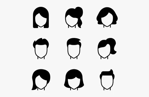Hair Style Icon Png , Free Transparent Clipart - ClipartKey