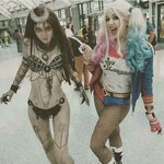 Enchantress & Harley Quinn "Suicide Squad" by Ashlynne Dae a