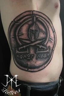 Spartan Shield Tattoo Original Artwork hdrobeman Flickr