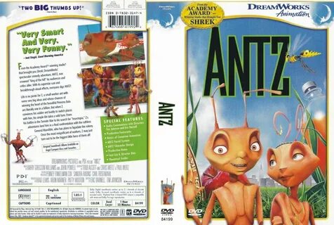 Antz- Movie DVD Scanned Covers - 8232antz :: DVD Covers