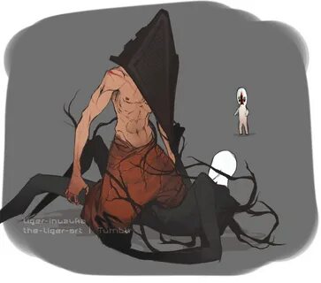 I kinda ship it... Horror movie art, Pyramid head, Horror vi