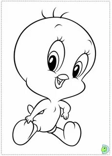 Baby Looney Tunes Drawings Cartoon coloring pages, Elephant 