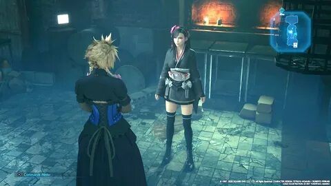 What Would Suit Tifa Choices: FF7 Remake Wall Market Dress G