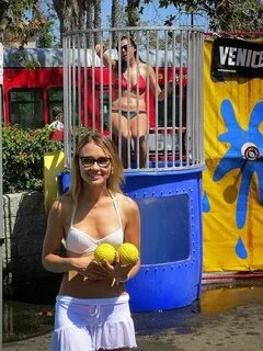 Pin on dunking booth hot cute ladys