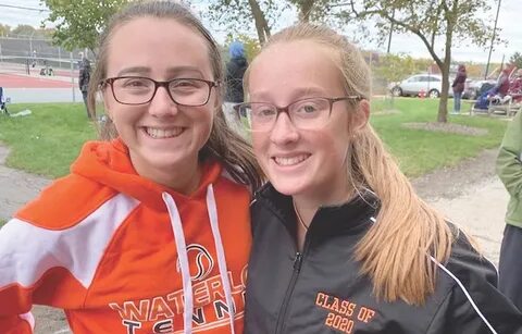 Emily Williams and Grace Daab Athletes of the Week Republic-