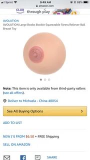 Nummy Boobs Pink Nipple Small Boob Silicone Teether Toy : Baby Amazon.com :...