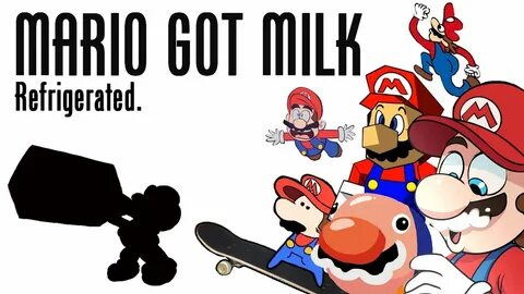 Mario Got Milk Refrigerated - YouTube