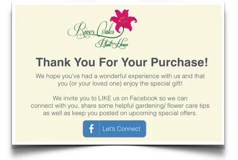 thank-you River Oaks Plant House Special Offers