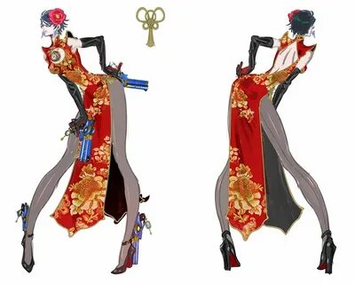 China Dress - Characters & Art - Bayonetta 2 Bayonetta, Conc