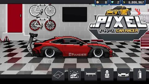 PIXEL CAR RACER CUSTOM LIVERY SPEED ART #1 - YouTube