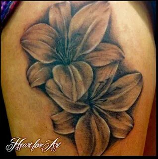 Cover up? Lily flower tattoos, Birth flower tattoos, Realist