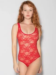 Kacy Anne Hill wearing see-through lingerie at the American 