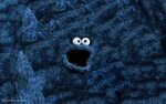 cookie monster wallpaper,blue,organism,sky,animation,tree (#