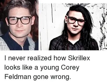 S귀 1 I Never Realized How Skrillex Looks Like a Young Corey 