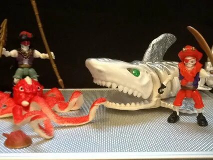 Toys From The Attic Ep. 2: IMAGINEXT PHANTOM SHARK & OCTOPUS