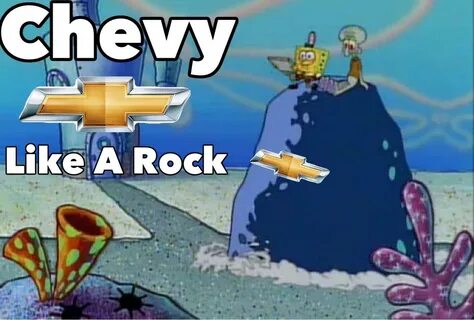 Chevy SpongeBob and Squidward’s Boulder Parodies Know Your M