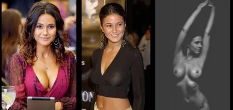 Эммануэль Шрики (Emmanuelle Chriqui) в одежде и голая - Nudo