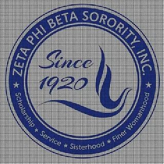 Zeta Phi Beta Sorority Crochet Pattern-CGSY-105943