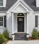 Best Gray Paint Color For Exterior Shutter Ideas - Discover 
