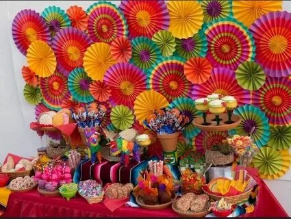 ideas-para-decorar-una-noche-patria Decoracion fiesta mexica