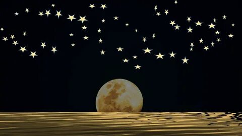 Night Sky clipart midnight - Pencil and in color night sky c